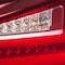 Spec-D Tuning 06-08 Lexus Is250 LED Tail Lights Red Clear LT-IS25006RLED-TM - alternate 5